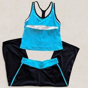 Vintage Y2K Nike Blue & Black Sportswear Set